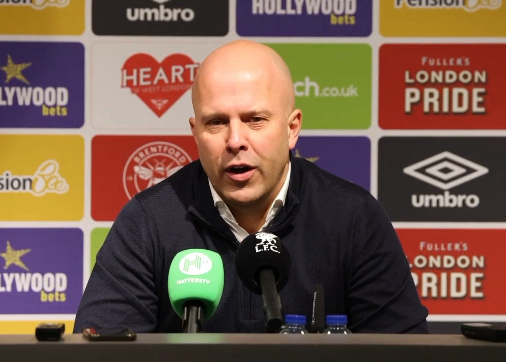 Slott : Je ne m'attendais jamais à subir quatre défaites consécutives en Premier League, cette décision des douze mètres était trop tirée par les cheveux