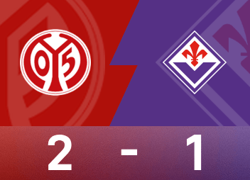 Rapport du match de l'UEFA Champions League : Lee Jae-sung domine le ballon pour le dernier tir, Mayence 2-1 Fiorentina
