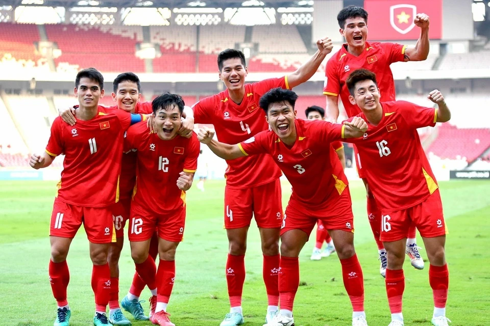 Médias vietnamiens : le Vietnam U22 fait preuve d'une mentalité mature et continue son avantage sur l'équipe de jeunes chinoise