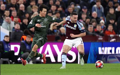 Aston Villa contre le Celtic Football Club