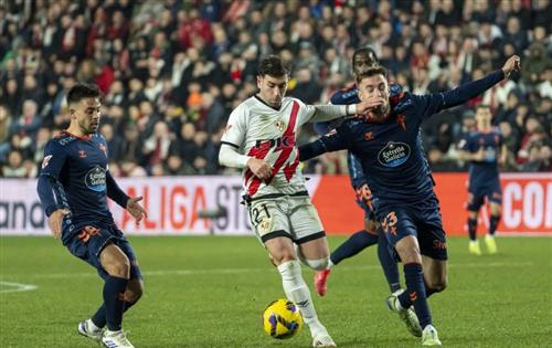 Rayo Vallecano contre RC Celta Vigo
