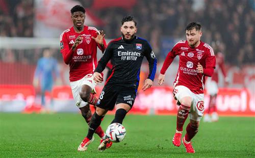 Brest contre Lyon