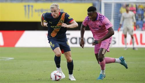 Las Palmas contre Gérone