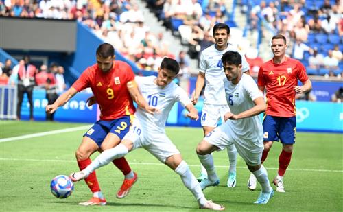 Ouzbékistan U23 vs Espagne U23