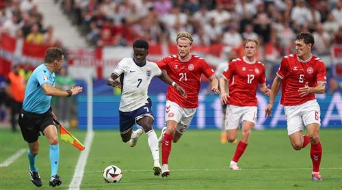 Danemark contre Angleterre