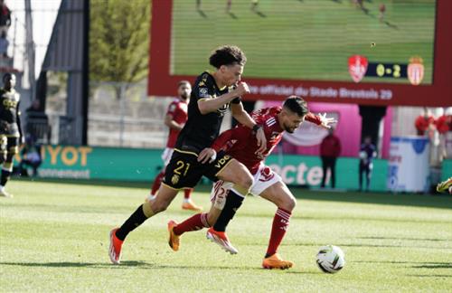 Stade Brestois contre Monaco