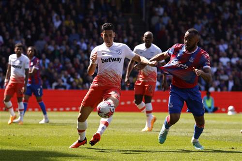 Crystal Palace contre West Ham United