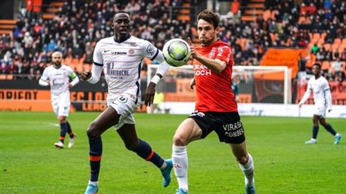 Lorient contre Montpellier