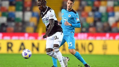 Spezia contre Udinese