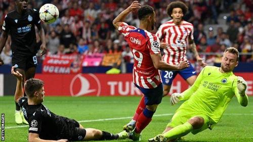 Atlético Madrid contre Club de Bruges