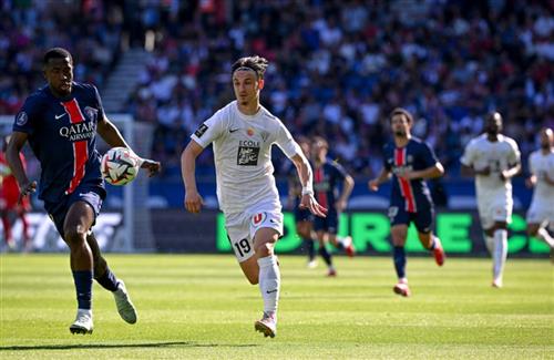 Paris Saint-Germain contre Angers