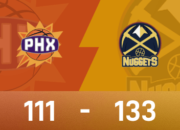 Rapport du match NBA : Murray 23 points et 6 rebonds, les Nuggets battent les Suns 133-111