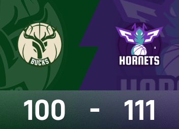 Rapport NBA : Bridges 20 points, 6 rebonds et 6 passes décisives, les Hornets battent les Bucks 111-100